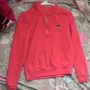 Pink/V.S warm sweater